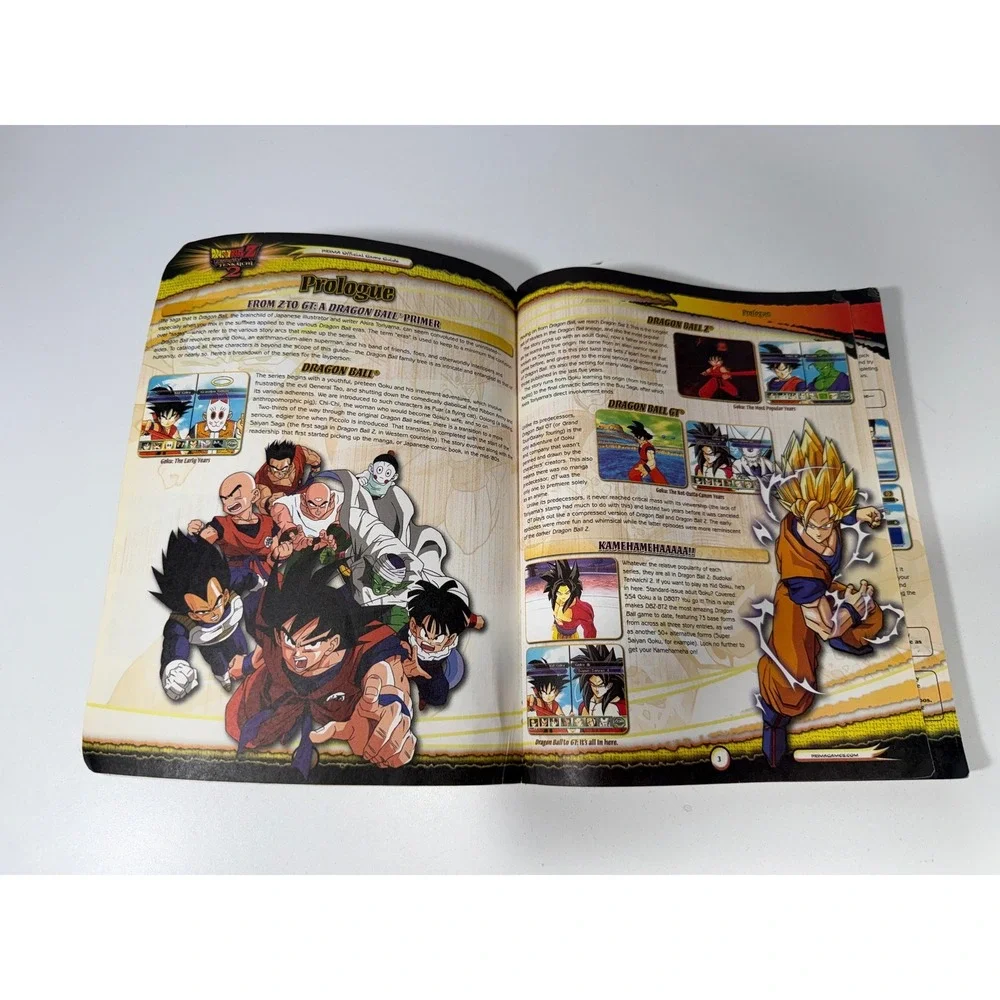 Dragon‎ Ball Z Budokai Tenkaichi 2 Prima Official Guide PS2 Wii Strategy Book